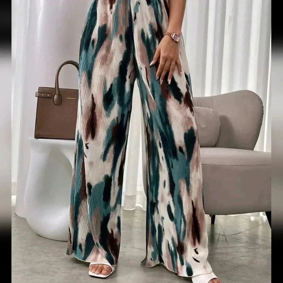 Tie-Dye WideLeg Casual Pants - Picture 4 of 5